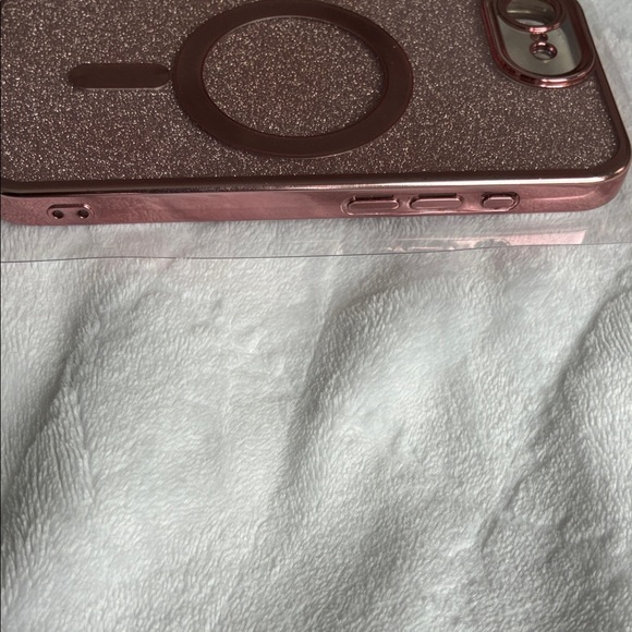Glittery Rose Gold Phone Case - Picture 8 of 8